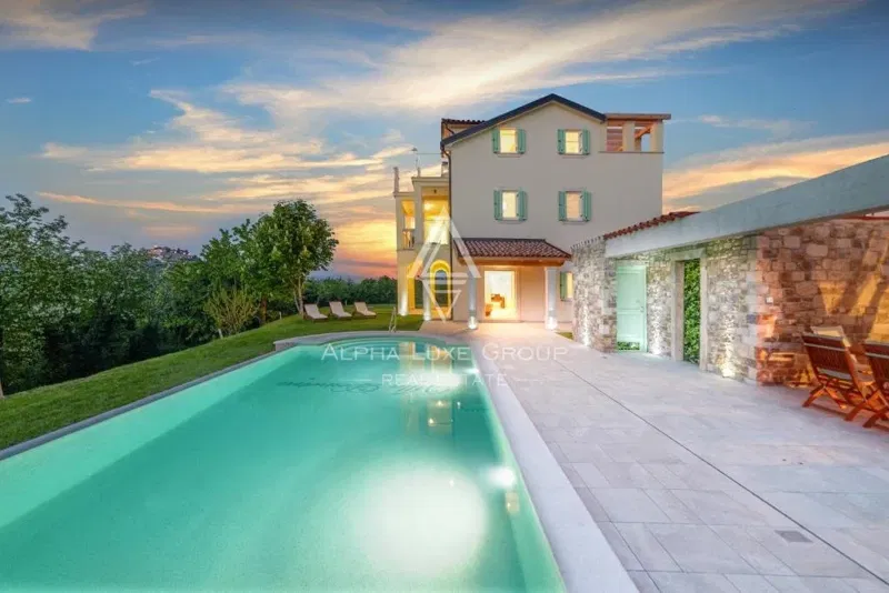 Charming Villa with pool and an enchanting view, Istria, Motovun – 3