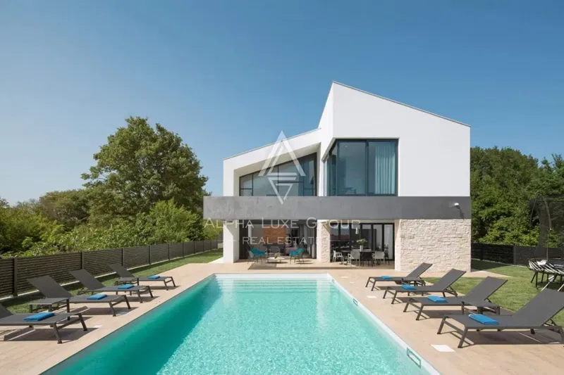 Villa moderna con piscina immersa nella natura, Lisignano, ISTRIA – 2