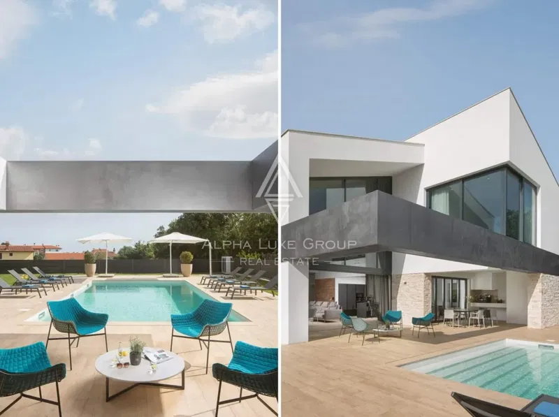 Villa moderna con piscina immersa nella natura, Lisignano, ISTRIA – 3
