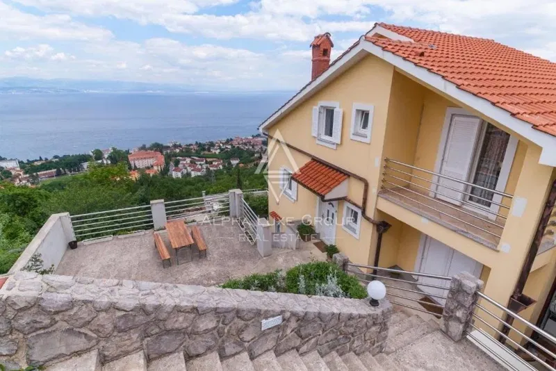 Opatija : Incantevole villa indipendente con piscina e vista panoramica sul mare – 3