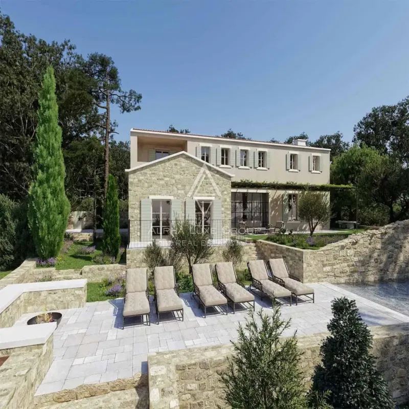 Bella villa in pietra immersa nella natura, con vista sul mare, Verteneglio, ISTRIA – 2