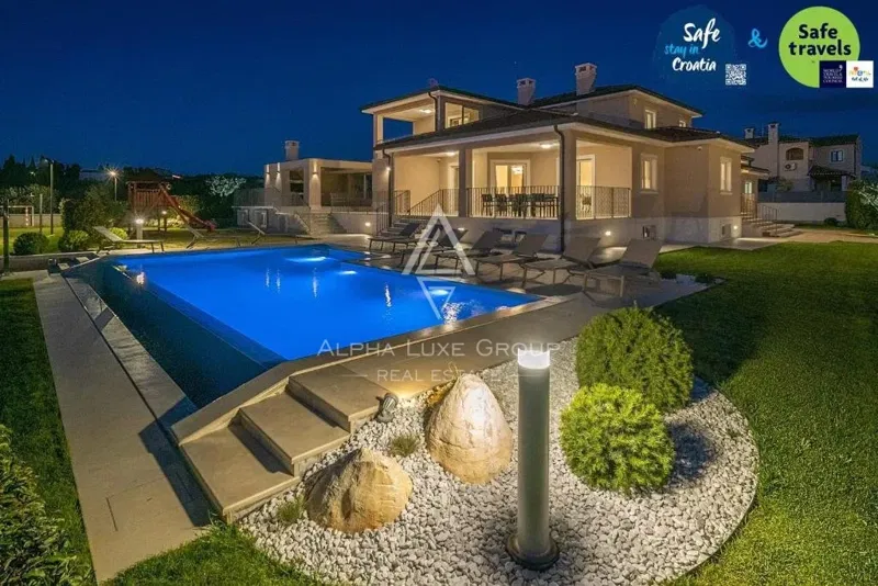 Bella villa di lusso con piscina, Istria, Kaštelir – 2