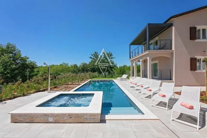 Villa moderna con piscina, istria, poreč – 2