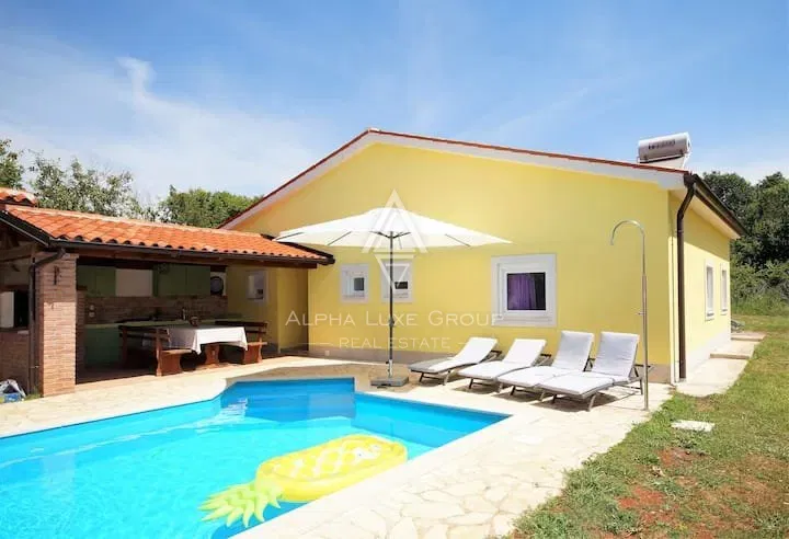Bella casa al piano terra con piscina, Istria, Marčana – 2