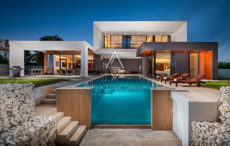 Villa moderna di lusso con piscina, Istria, Lisignano – 2