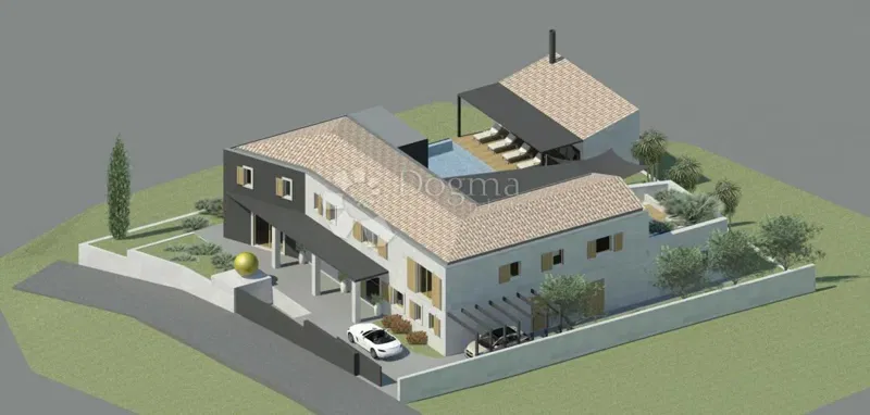 Terreno edificabile Buje, 3.906m2 – 3