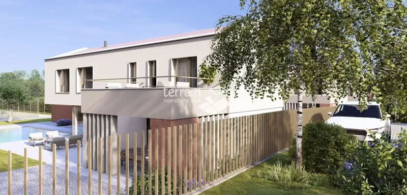 Istria, Labin, villa moderna 176m2, piscina riscaldata 48 m2, giardino 2710 m2 #in vendita – 2