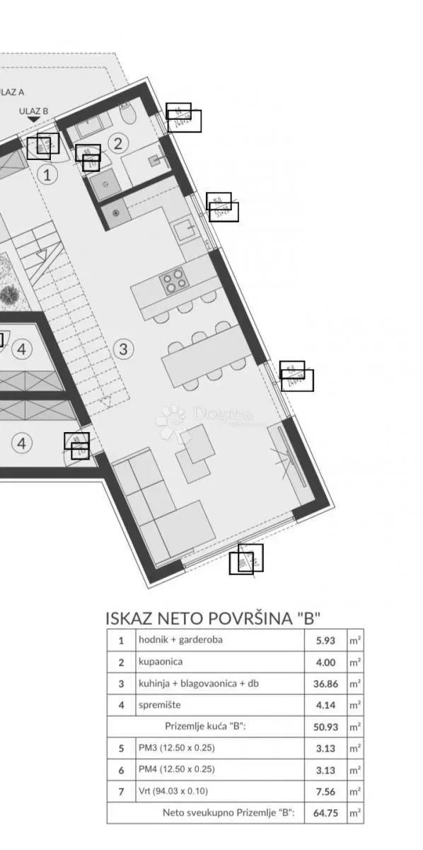 House Medulin, 102,12m2 – 3