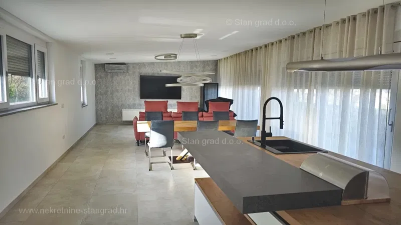 Malinska, luxurious apartment with pool and sea view! – 2