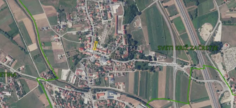 Teren budowlany Sveti Križ Začretje, 698m2