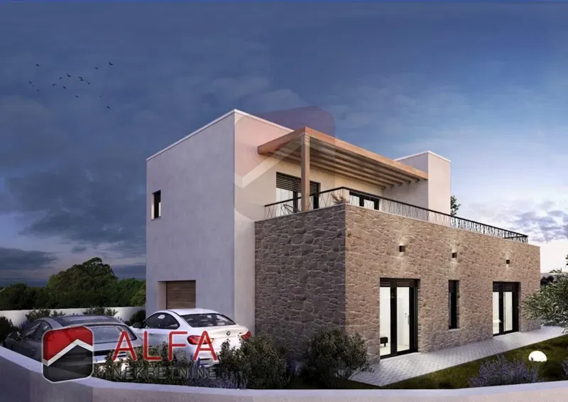Croatia, Vodice, new beautiful detached family house for sale with a swimming pool – 2