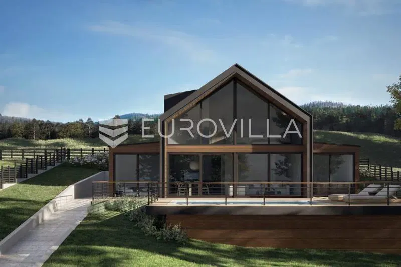 Gorski Kotar, Vrbovsko, luxury house with a large garden and a heated swimming pool – 2