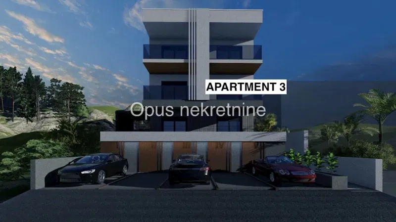 KOMARNA- NOVOGRADNJA 2025- apartman (S3) 49,65 m2 s pogledom na more (Video)