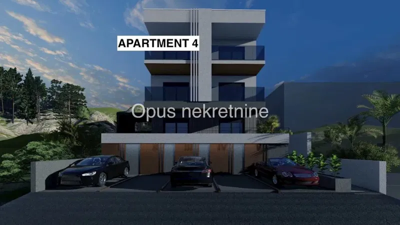 KOMARNA- NOVOGRADNJA 2025- apartman (S4) 49,65 m2 s pogledom na more (Video)
