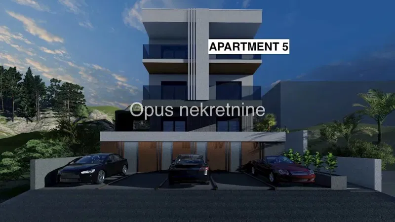 KOMARNA- NOVOGRADNJA 2025- apartman (S5) 49,65 m2 s pogledom na more (Video)