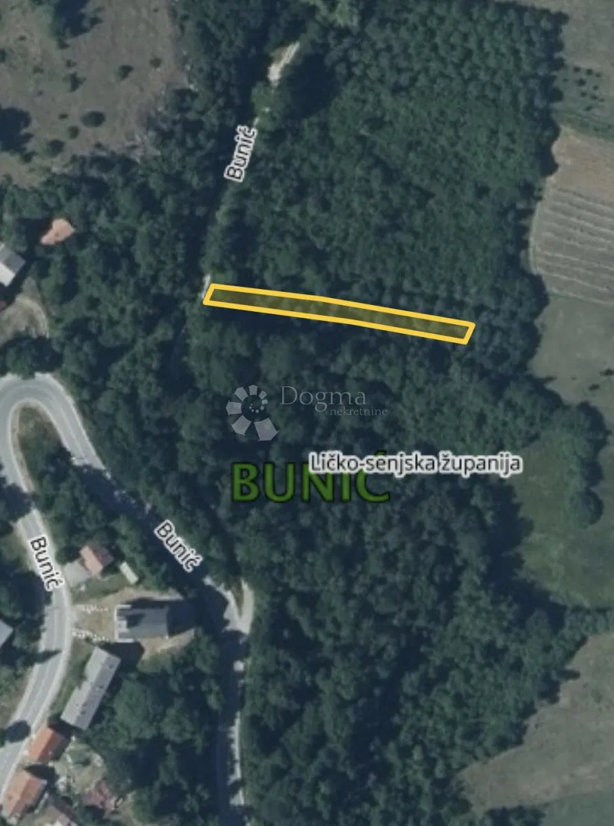 Kmetijsko zemljišče Korenica, Plitvička Jezera, 2.315m2