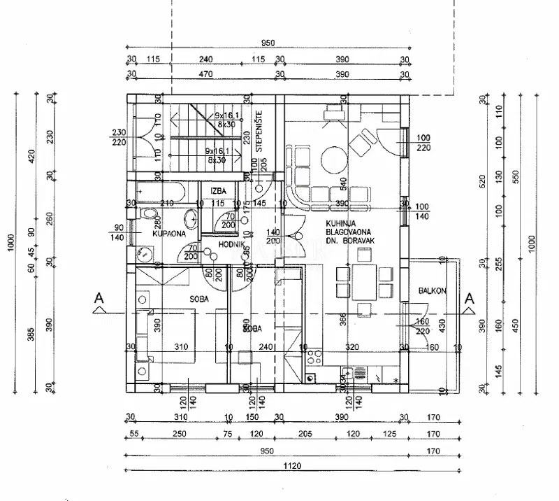 Flat Permani, Matulji, 75m2 – 2