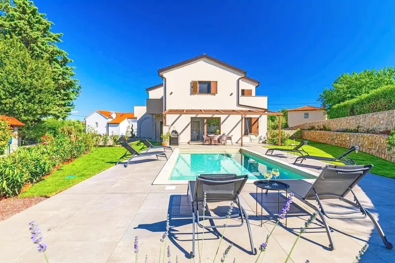 Krk, dintorni, moderna casa bifamiliare in una posizione tranquilla! – 3