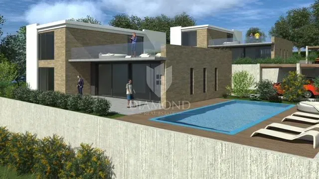 Land with a building permit, sea view! – 2