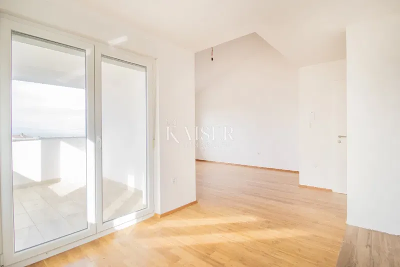 Isola di Krk, Malinska - appartamento 2 camere da letto + soggiorno con vista – 2