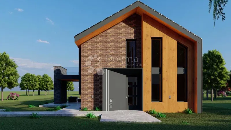 Nuovo edificio moderno e di lusso vicino a Pinguente – 2