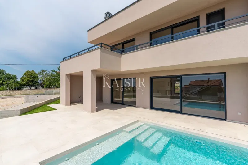 Isztria - Poreč, luxusvilla szaunával és medencével, kilátással a tengerre – 3