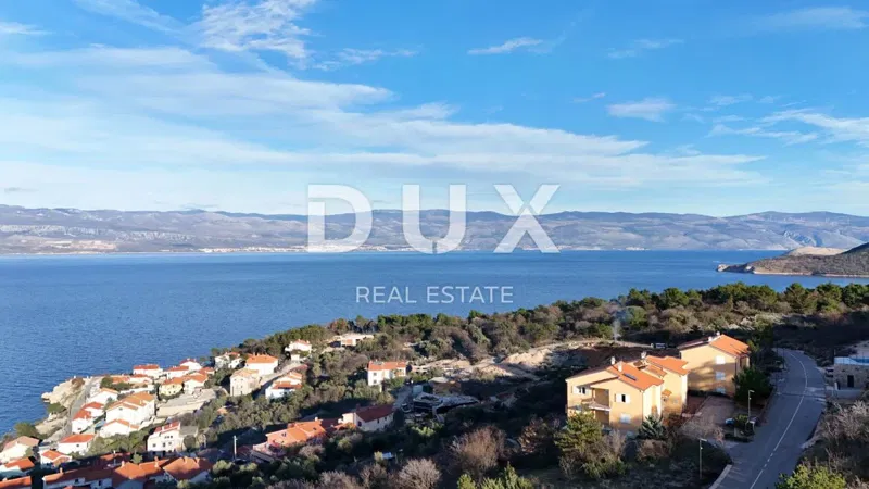 ISLAND OF KRK, VRBNIK - Building land with a luxury building project – 3