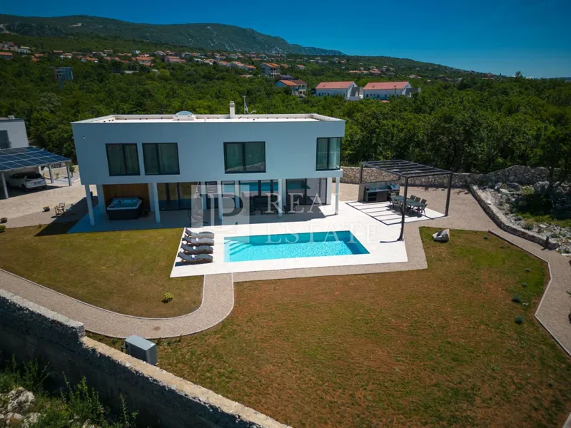 ŠMRIKA - luksuzna vila z bazenom in panoramskim pogledom na morje – 3