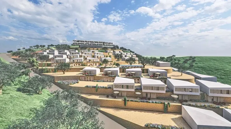 Vrbnik, dintorni, terreno edificabile per la costruzione di un villaggio turistico! – 2