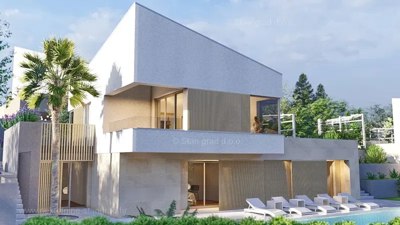 Malinska, villa di lusso con piscina all'interno del resort! – 2
