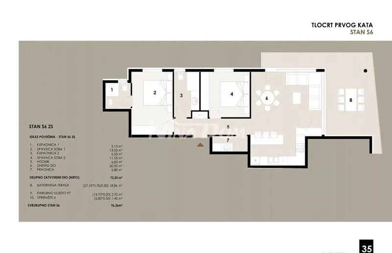 Lakás Privlaka – 3