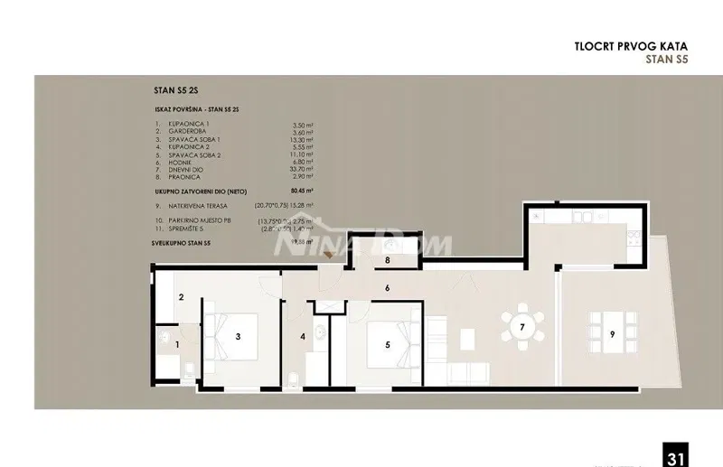 Apartment Privlaka – 3