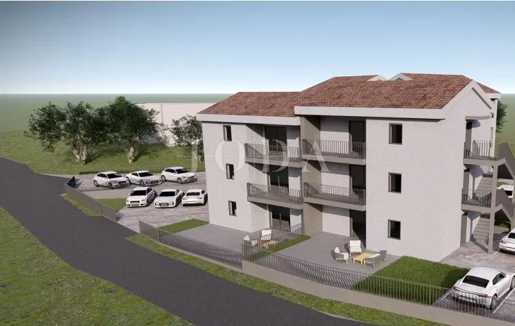 Čižići, Island of Krk, newly built apartment 2S+LR – 2