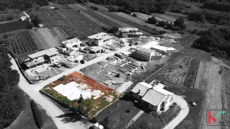 Žminj, Luxury villa 166.93 m2 under construction in a beautiful Istrian environment, #sale – 2