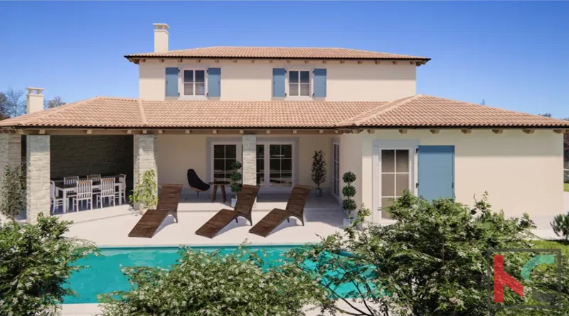 Žminj, Luxury villa 166.93 m2 under construction in a beautiful Istrian environment, #sale – 3