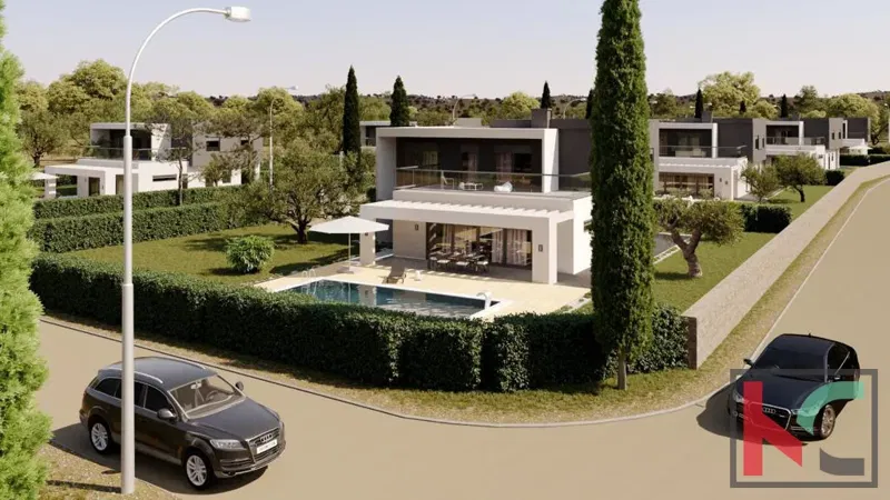 Istria, Svetvinčenat, luxury villa under construction with swimming pool #sale – 2