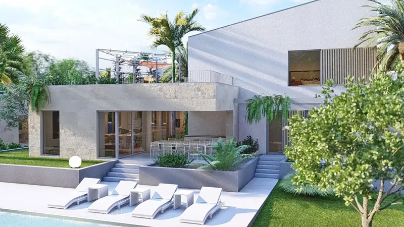 Malinska, un'imponente villa all'interno del resort con vista sul mare! – 2
