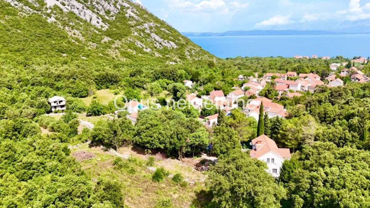 DUBA PELJESKA, PELJESAC - gradevinsko zemljiste 1038 m2 s pogledom na more (Video)