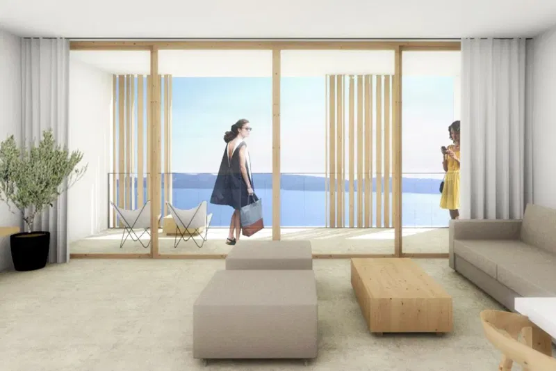 Appartamento con due camere da letto vista mare in costruzione – 2