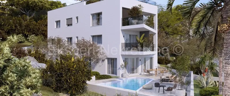 Čiovo, Okrug, 2-bedroom apartment 69 m2, new building, FIRST ROW TO THE SEA – 3