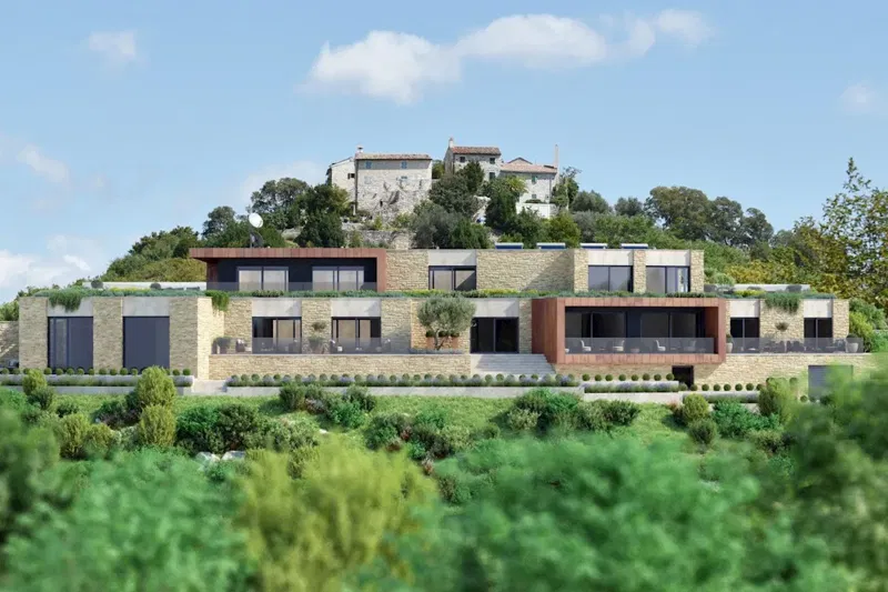 Immobiliare Istria, speciale terreno edificabile in vendita, zona Buie – 2