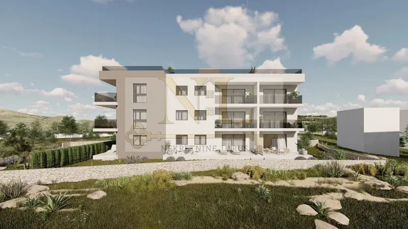 Apartment S6 on the first floor, shared pool, Okrug Gornji – 2