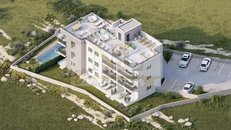 Apartment S6 on the first floor, shared pool, Okrug Gornji – 3