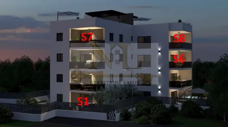 Apartment S6 on the second floor, 350 meters from the sea, Okrug Gornji – 3