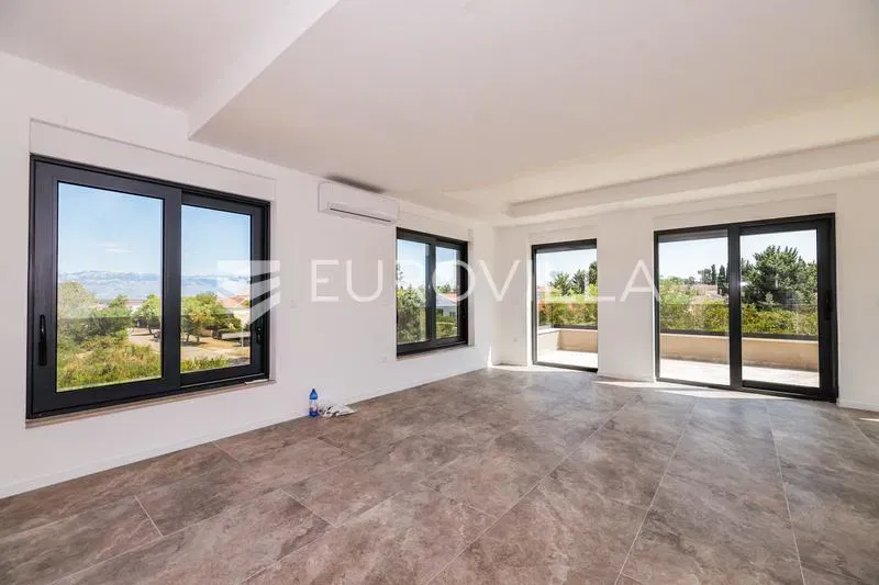 Zadar, Privlaka, new building, three-room apartment with a sea view 110.22 m² – 2