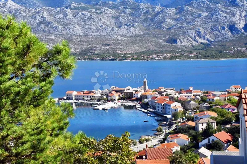Építési telek Vinjerac, Posedarje, 1.046m2 – 3