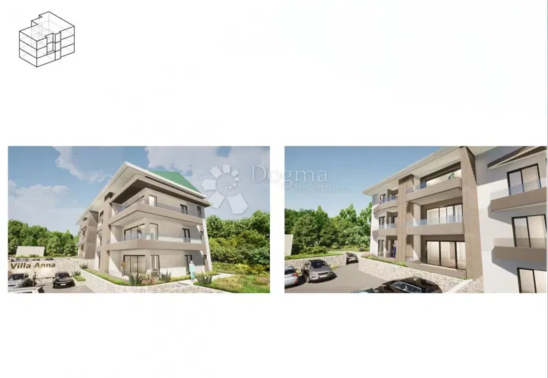 Allogio Ika, Opatija - Okolica, 76,08m2 – 2