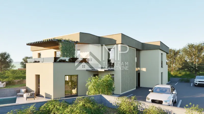 Ližnjan – Modern new building, apartment 54 m² on the 1st floor with parking space – 3