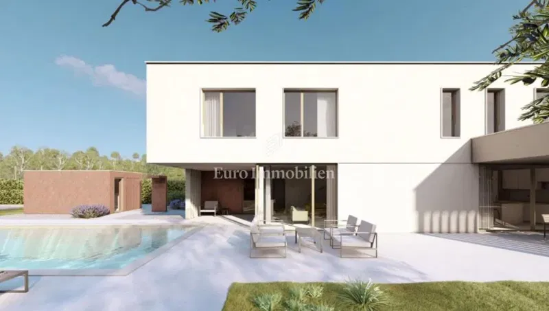 LABIN - villa with pool under construction – 2