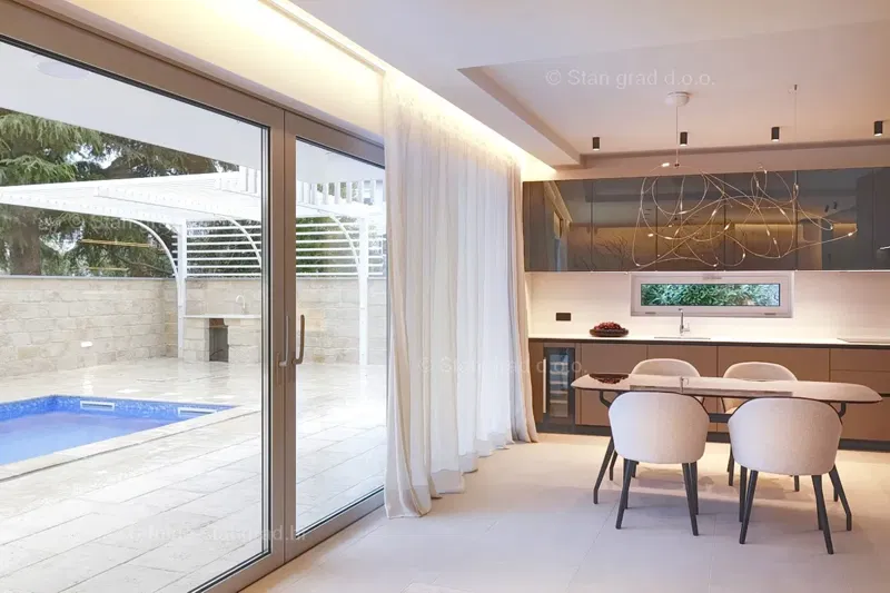 Krk, luxury apartment on the ground floor with garden and swimming pool! – 3